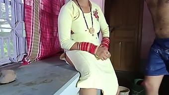 Desi Girl Caught On Hidden Camera In Rough Sex With Stepdaughter In Kitchen