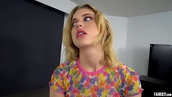 Step-Brother And Stepsis Engage In Kinky Sex Act