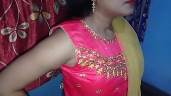 Desi Bride'S Intimate Encounter With A Maid