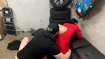 Seductive Milf Interrupts Teen Gaming And Engages In Sexual Encounter