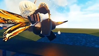 Seksuele Strijd Tussen Godzilla En Mothra In Het Videospel Roblox