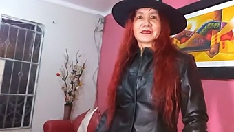 Stunning Milf Goddess Dons Seductive Attire As Enchanting Halloween Witch