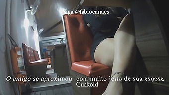 Horny Cheating Wife Goes On A Date And Gets Surprised With A Big Cock Friend Who Records Their Cuckold Encounter