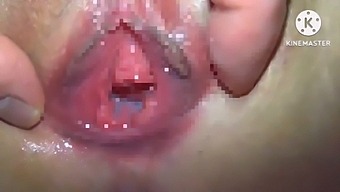 Esteetön Kotitekoinen Video Japanilaisesta Tyttöystävästä, Jolla On Iso Kyrpä Ja Creampie