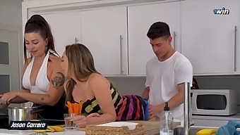 Carrera And Friends In Hot Threesome Action