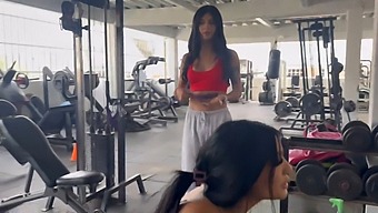 My Trainer, A Trans Woman, Gets Me Horny By Making Me Do Squats With No Clothes - May Hernandez